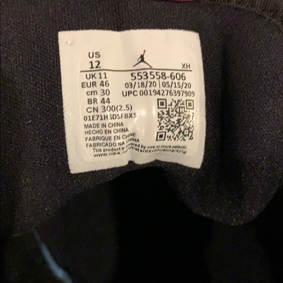 Air Jordan 1 low Reverse Bred Sz 12 - Picture 6 of 7